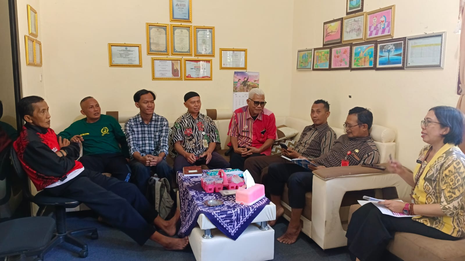 Koordinasi Tim Pengembang Sekolah dalam Penyusunan Program Kerja
